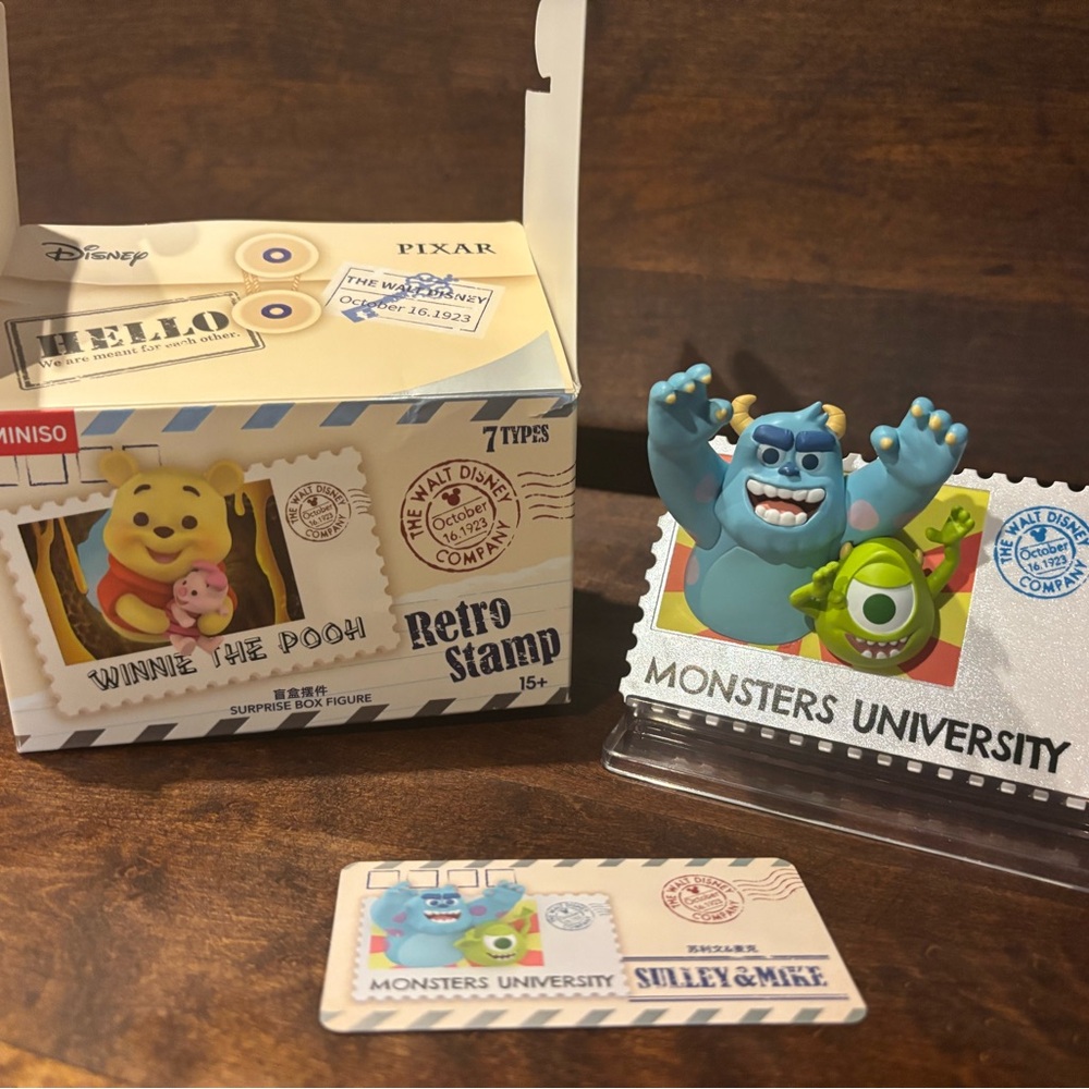 Monsters University Retro Stamp by Miniso